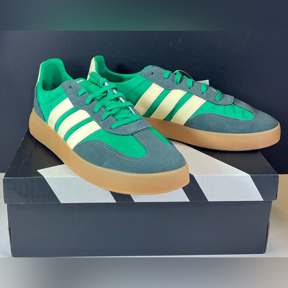 🆕Adidas Barreda Decode Men's in Court Green/Warm Vanilla/Legend Ivy - Size:12 - Picture 8 of 17